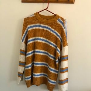 Oversized American Eagle Long Pullover Sweater